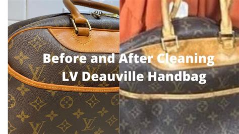 cleaning Louis Vuitton canvas bags